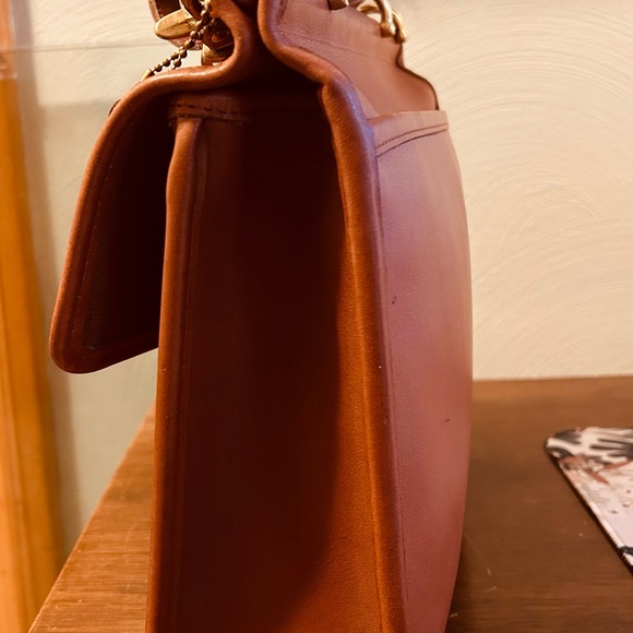 Coach Vintage Brown Willis Purse - Picture 8 of 16